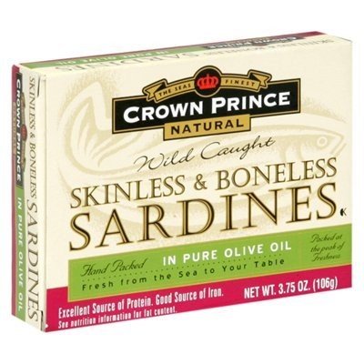 Crown Prince Skinless & Boneless Sardines