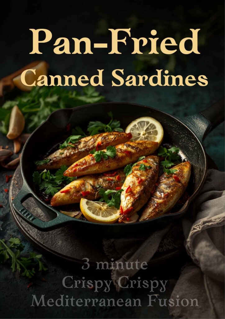 Pan-Fried Canned Sardines